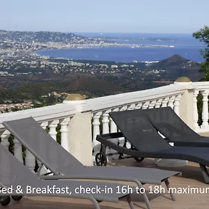  Couette-café D'hôtes Vue L'estérel Panoramique